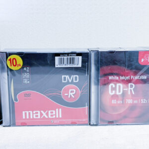 CD in DVD mediji – Emtec, Maxell, Imation, Verbatim | CD-R, DVD-R, DVD+RW komplet za zapisovanje podatkov