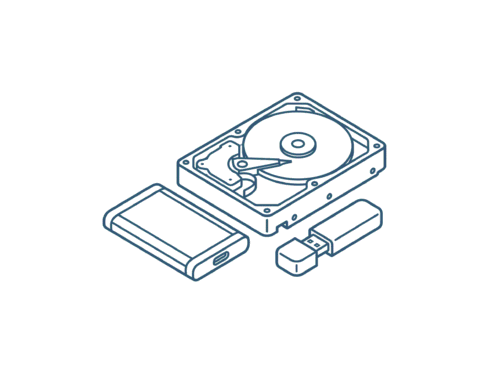 Shranjevanje podatkov (SSD,HDD,USB)