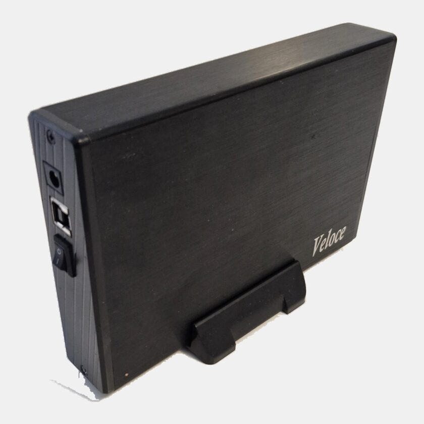 Zunanji disk 3 TB – ohišje Veloce 3,5″ USB 3.0 s Seagate Barracuda 3 TB